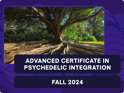 Advanced Certificate in Psychedelic Integration - Fall 2024